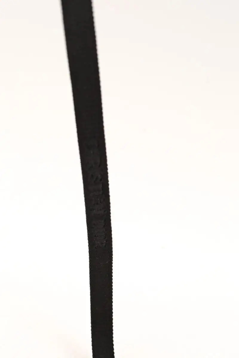 Ceinture en tissu Dior Noir en Coton