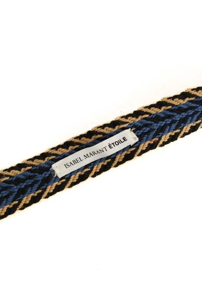 Ceinture en tissu Isabel Marant Étoile Bleu en Coton