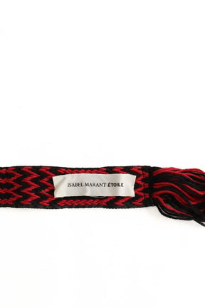 Ceinture en tissu Isabel Marant Étoile Rouge en Coton