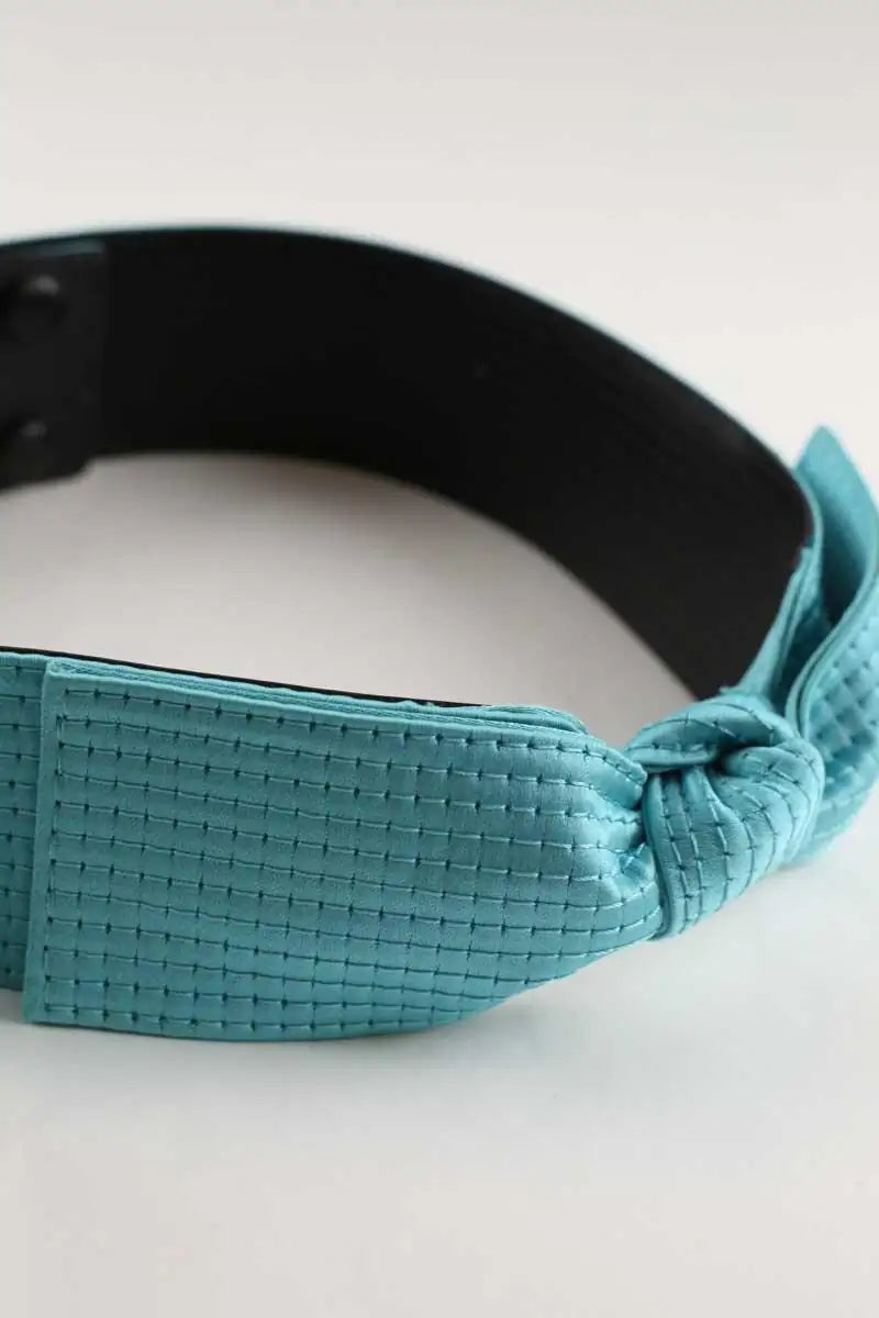 Ceinture en tissu Paule Ka Bleu en Tissu