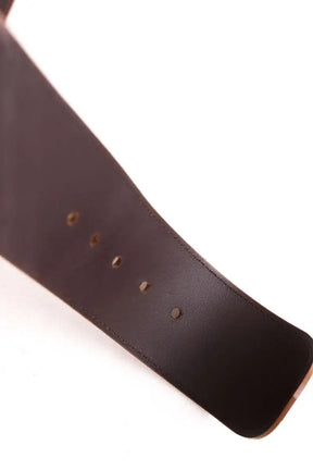 Ceinture en tissu Sézane Camel en Daim