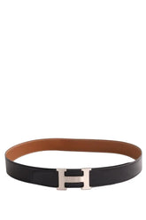 Ceinture Hermès Noir en Cuir, taille L - Seconde Main