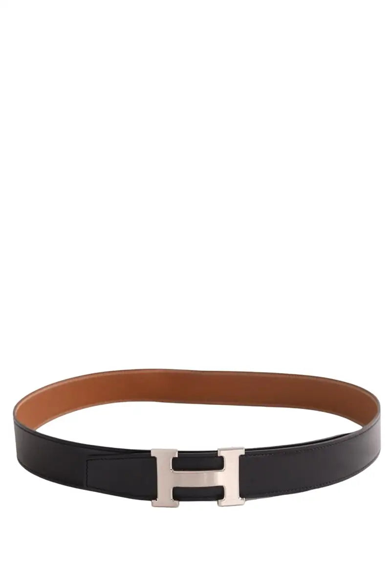 Ceinture Hermès Noir en Cuir, taille L - Seconde Main
