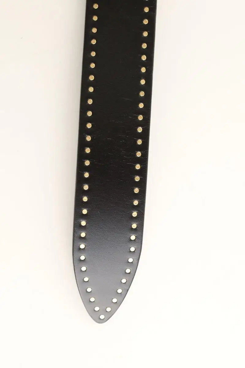 Ceinture Isabel Marant DO Noir en Cuir