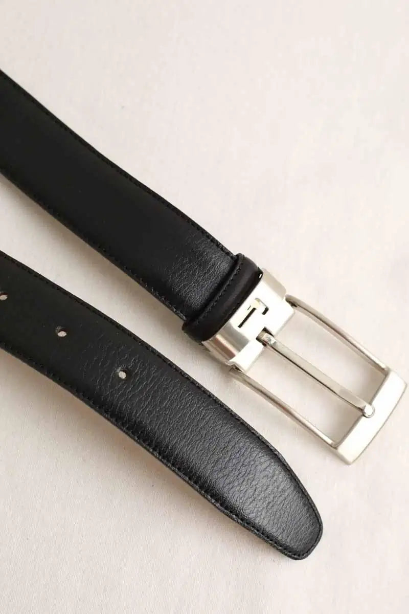 Ceinture Lancel Noir en Cuir