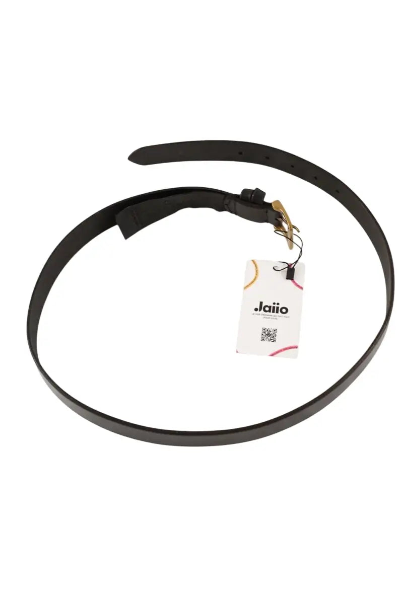 Ceinture Leon & Harper Noir en Cuir, taille M - Seconde Main