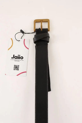 Ceinture Leon & Harper Noir en Cuir