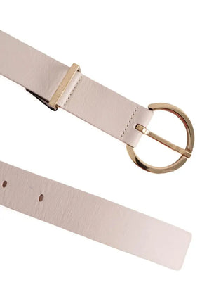 Ceinture Maison Boinet Ecru en Cuir