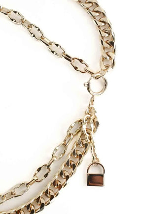Ceinture Maje Argent en Métal