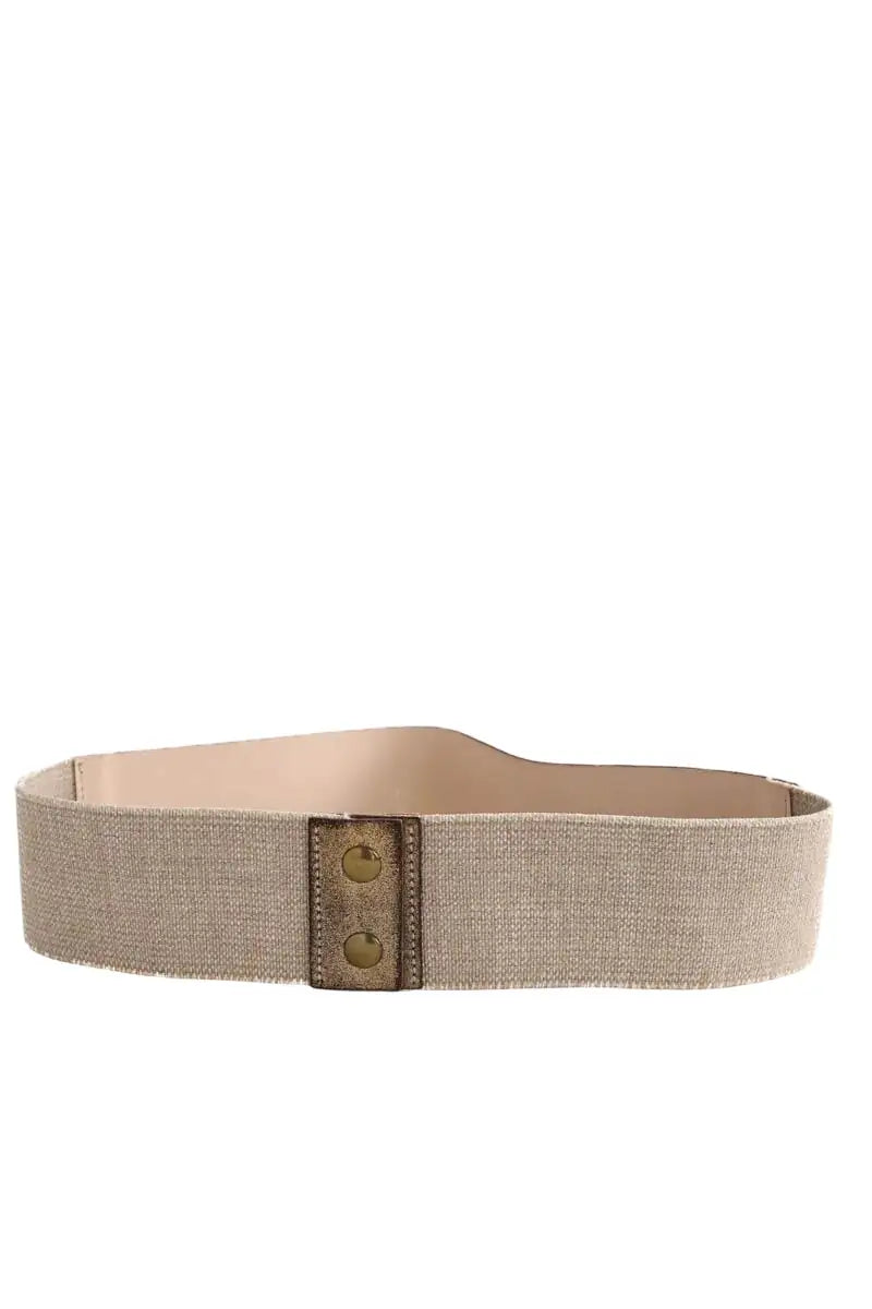 Ceinture Maje Beige en Cuir, taille M - Seconde Main
