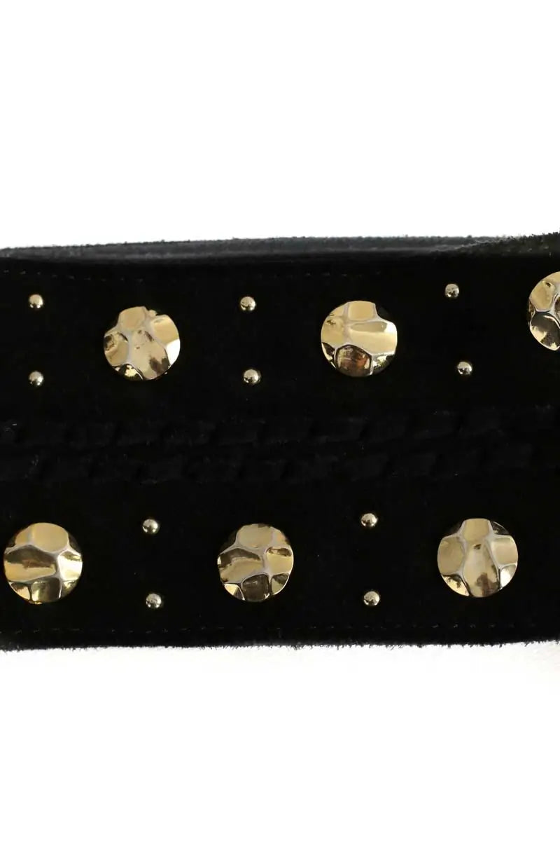 Ceinture Maje Noir en Cuir