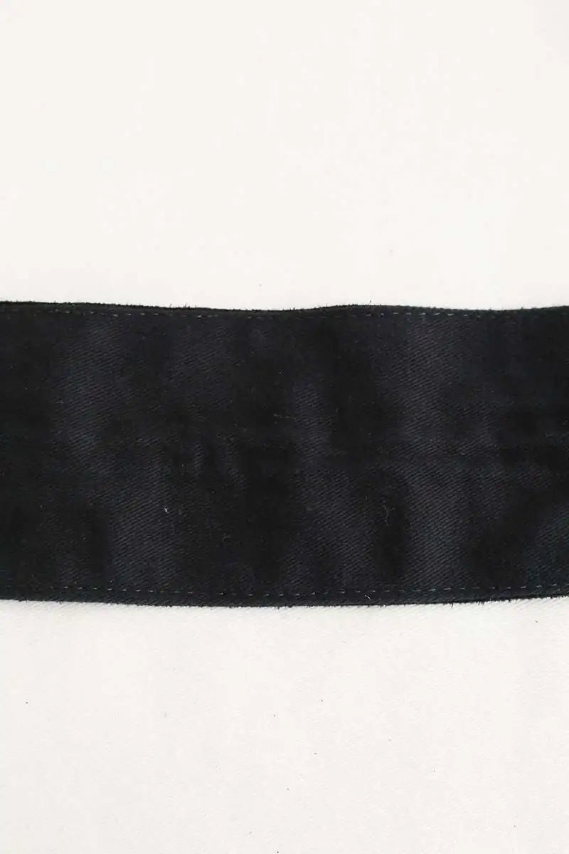 Ceinture Maje Noir en Cuir