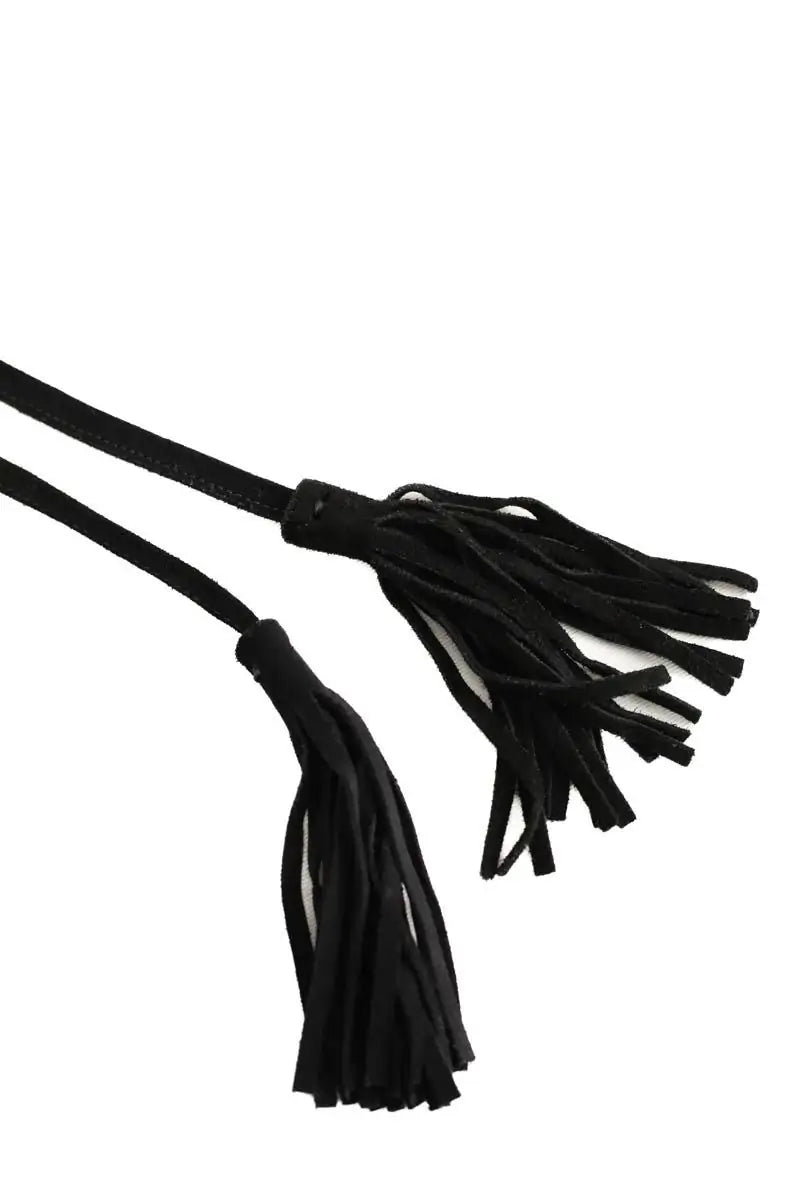 Ceinture Maje Noir en Cuir