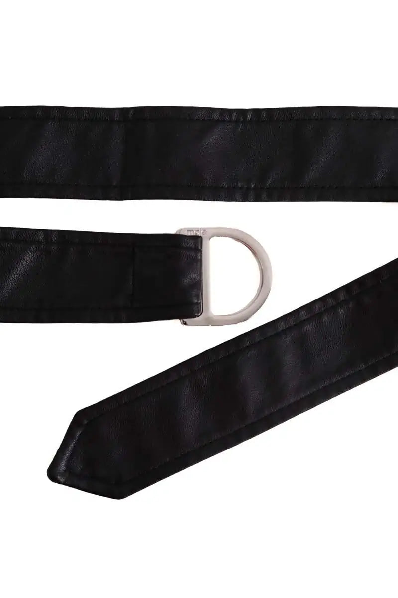 Ceinture Maje Noir en Cuir