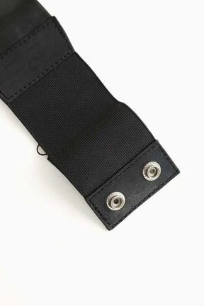 Ceinture Maje Noir en Cuir