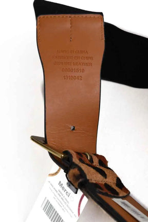 Ceinture Ralph Lauren Noir en Cuir