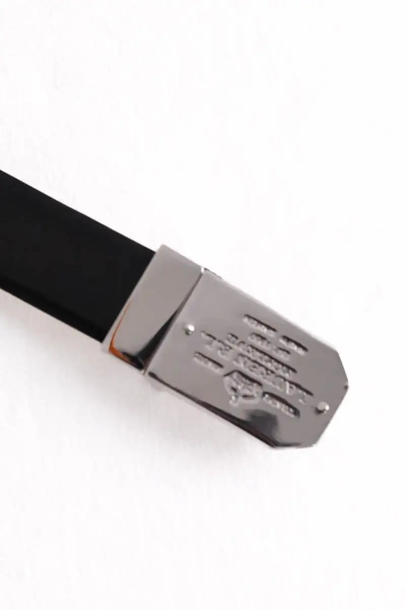 Ceinture Ralph Lauren Noir en Cuir verni