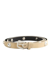 Ceinture Sandro Beige en Cuir, taille L - Seconde Main