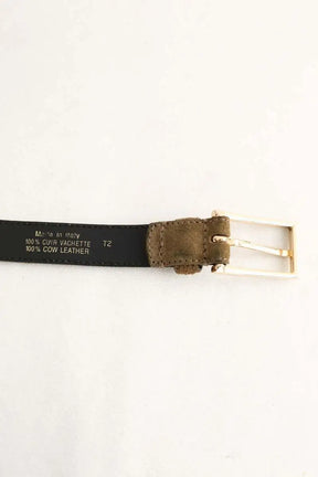 Ceinture Sandro Kaki en Daim