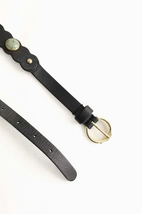 Ceinture Sandro Noir en Cuir
