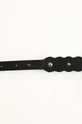 Ceinture Sandro Noir en Cuir