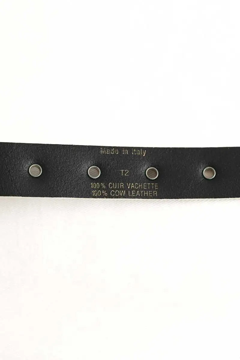 Ceinture Sandro Noir en Cuir