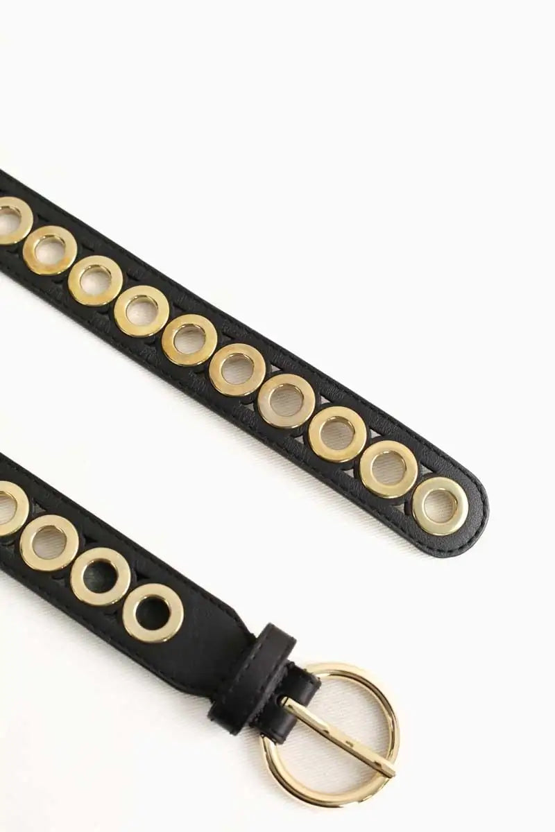 Ceinture Sandro Noir en Cuir
