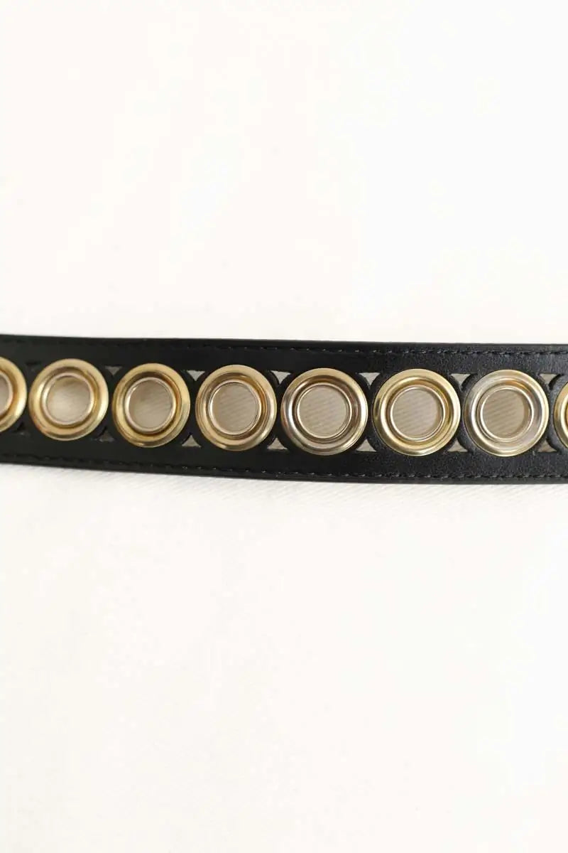Ceinture Sandro Noir en Cuir