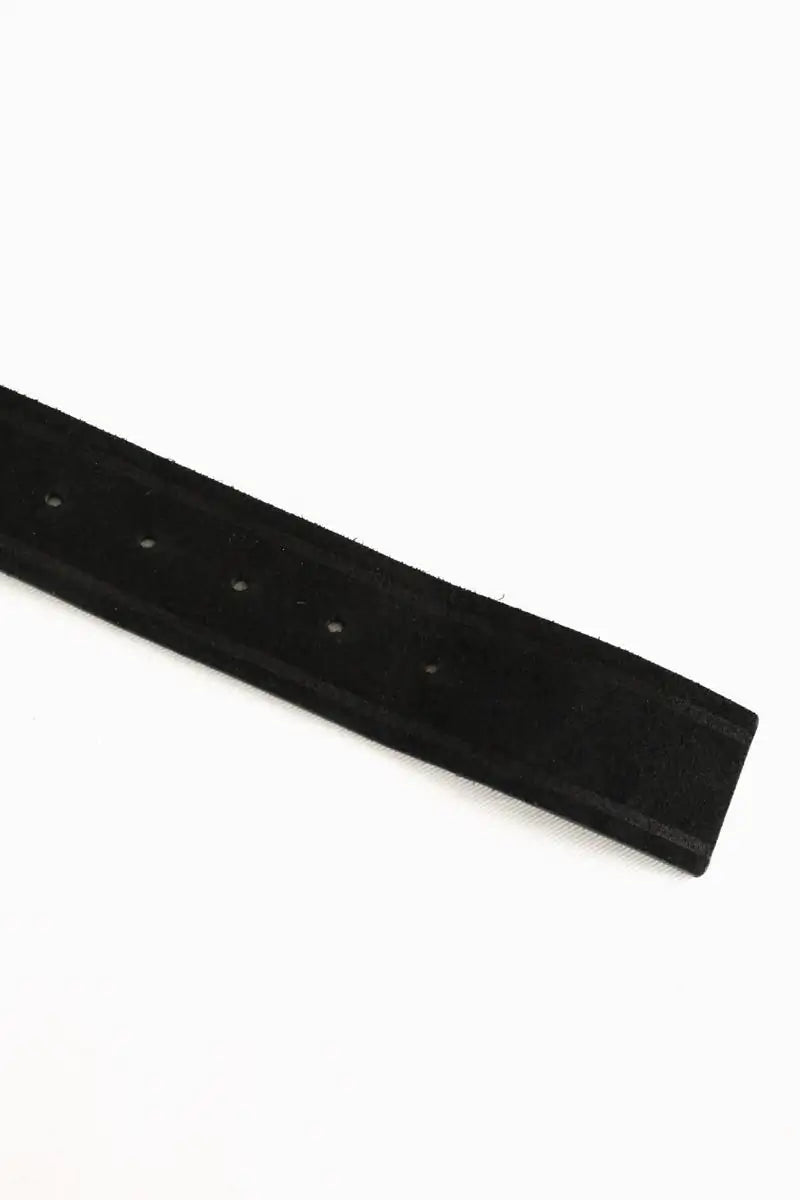 Ceinture Sandro Noir en Daim