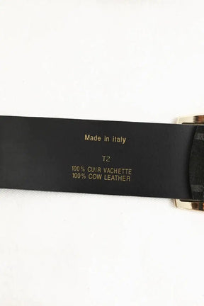 Ceinture Sandro Noir en Daim