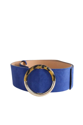 Ceinture Tara Jarmon Bleu en Cuir, taille S - Seconde Main