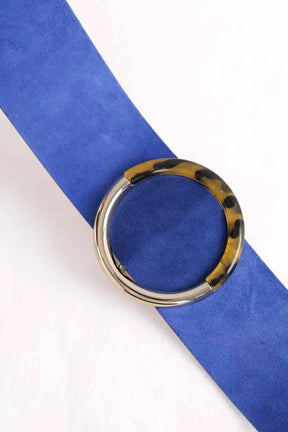 Ceinture Tara Jarmon Bleu en Cuir