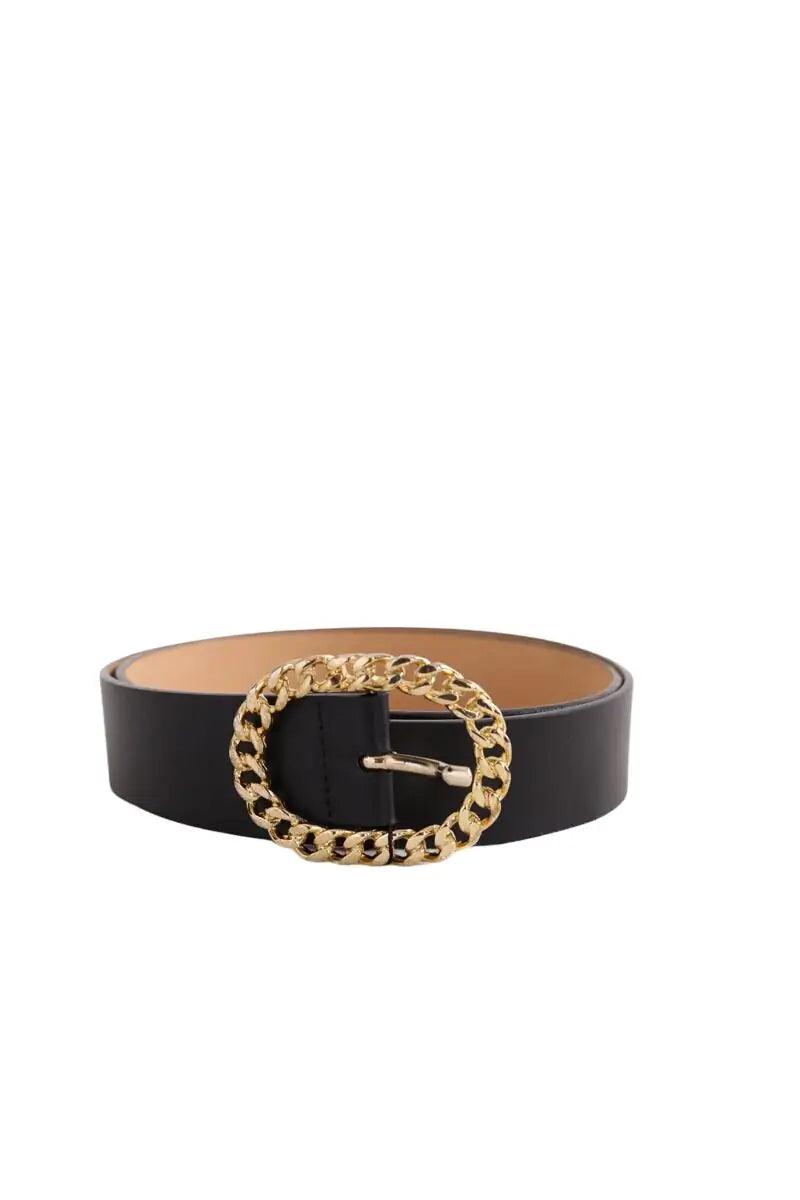 Ceinture Tara Jarmon Noir en Cuir, taille L - Seconde Main