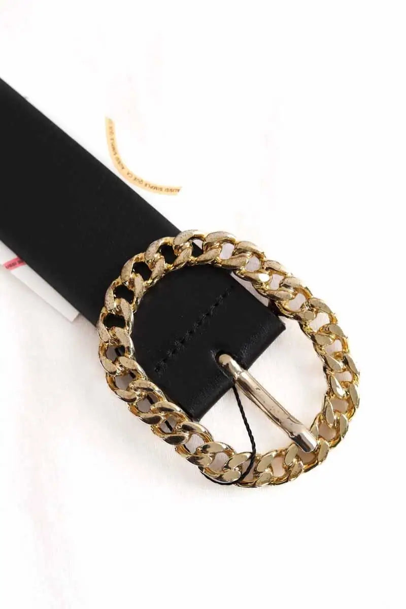 Ceinture Tara Jarmon Noir en Cuir