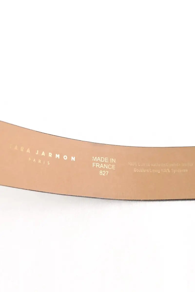 Ceinture Tara Jarmon Noir en Cuir