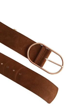 Ceinture Vanessa Bruno Camel en Daim