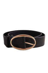 Ceinture Vanessa Bruno Noir en Cuir, taille M - Seconde Main