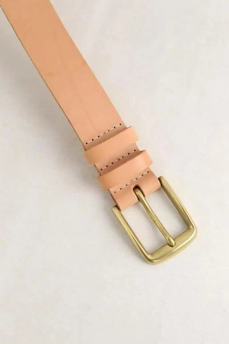 Ceinture Woolrich Beige en Cuir