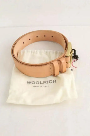 Ceinture Woolrich Beige en Cuir