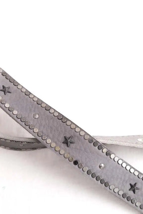Ceinture Zadig & Voltaire Gris en Cuir