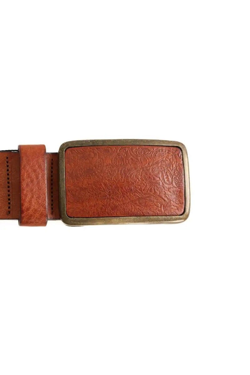 Ceinture Zadig & Voltaire Marron en Cuir