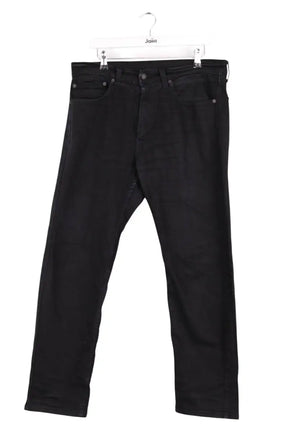 Jean droit Levi's Noir en Coton, taille L - Seconde Main