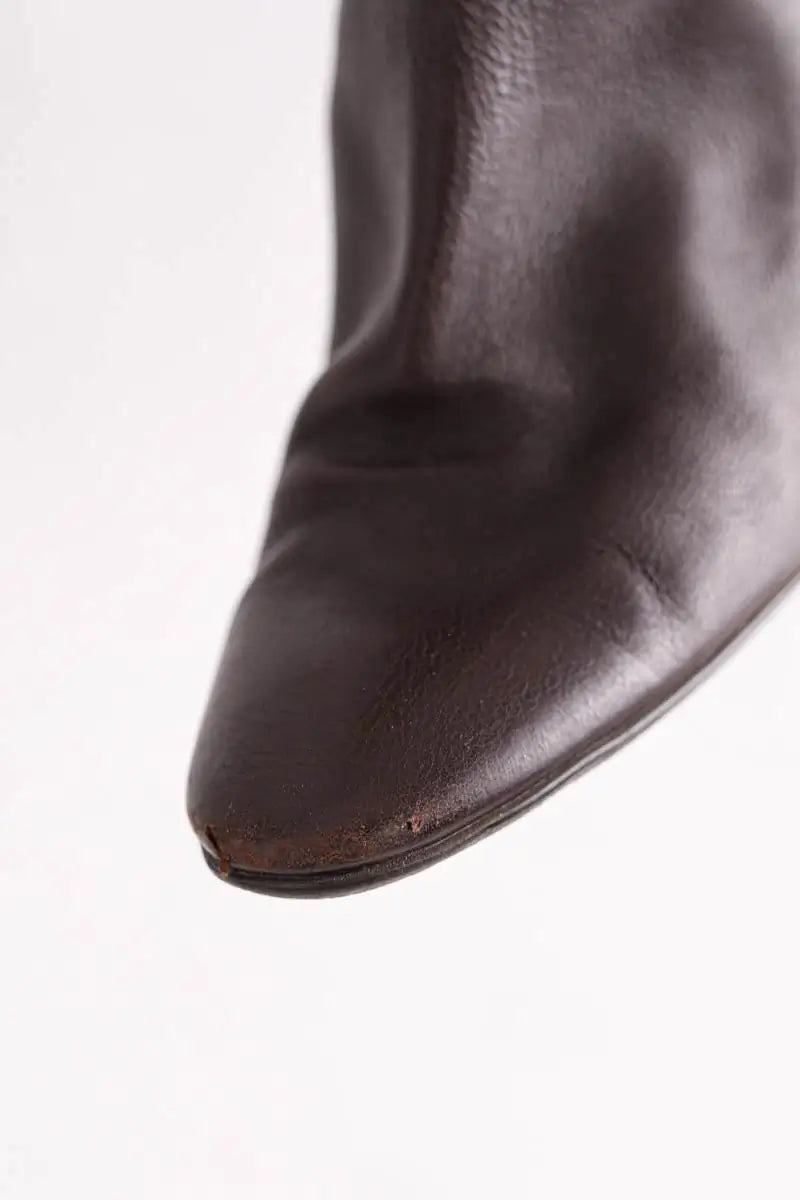 Bottes Giuseppe Zanotti Marron en Cuir