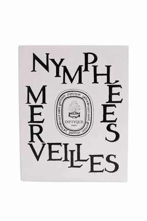 Bougie Diptyque Nymphées Merveilles Gris en 