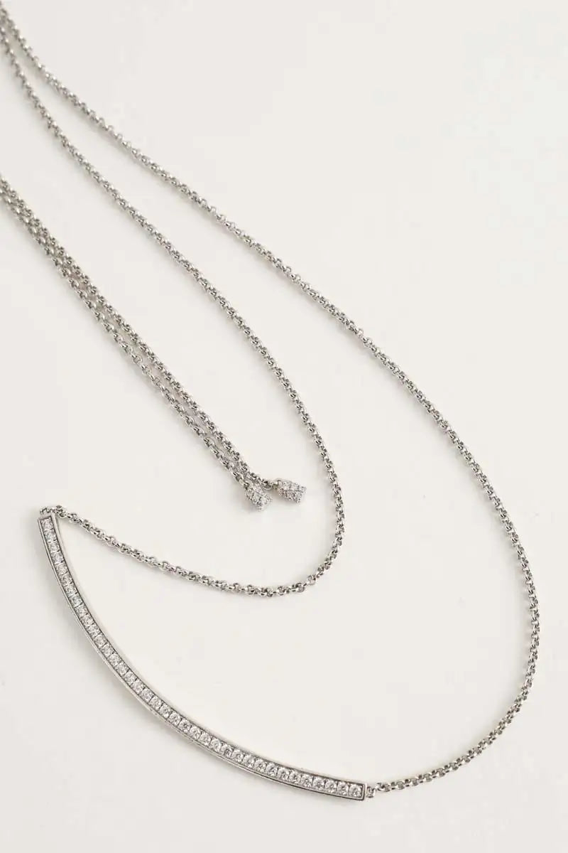 Collier APM Monaco Argent en Métal