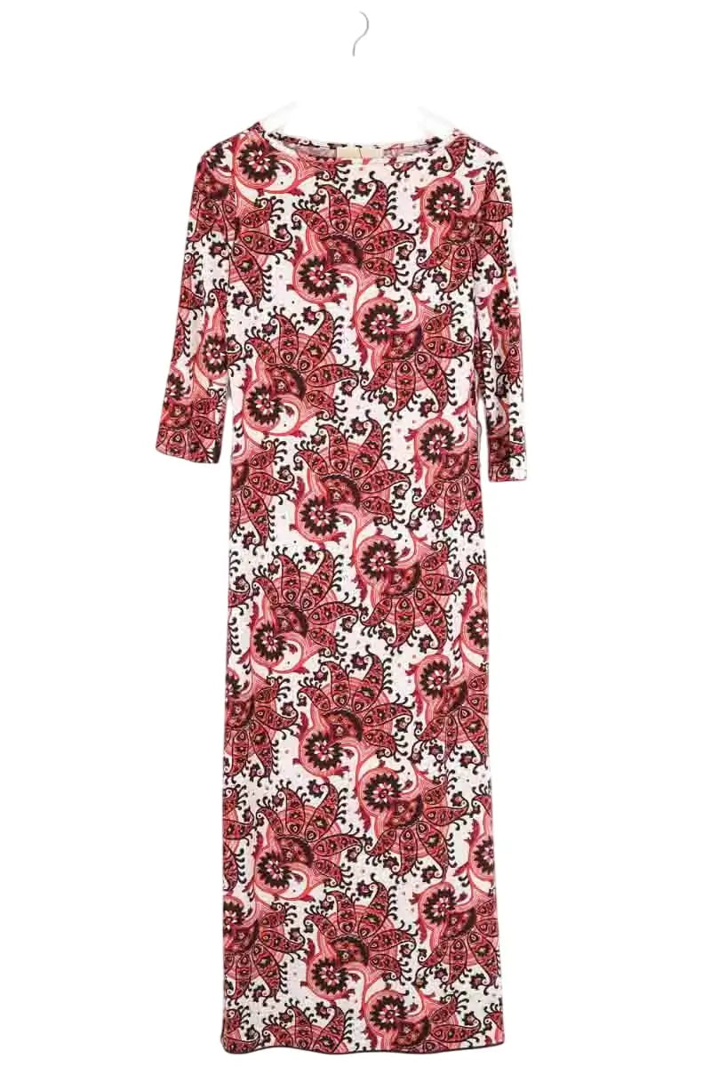Robe Michael Kors Rouge en Synthétique, taille XS - Seconde Main