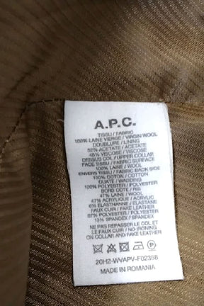Blousons APC  Marron