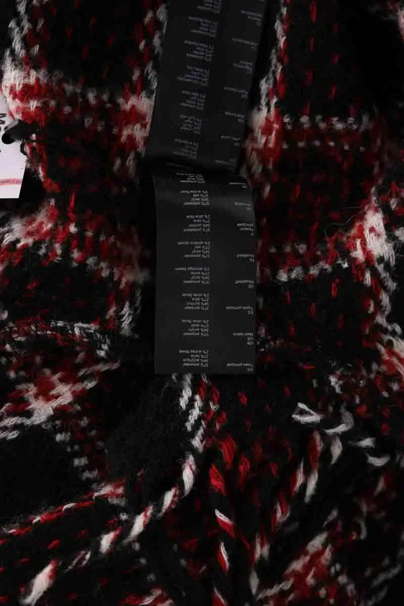Poncho Maje Rouge en Synthétique