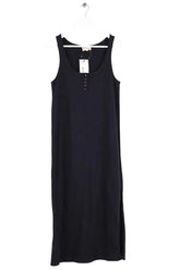 Robe Sézane Noir en Coton, taille M - Seconde Main