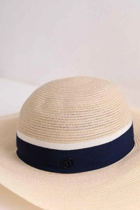 Chapeau Maison Michel Beige en Osier